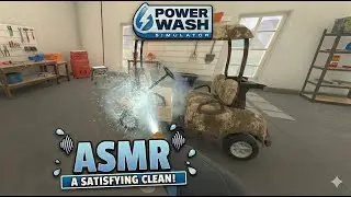 Short & Sweet: Relaxing Golf Cart Wash 💦 Satisfying ASMR
