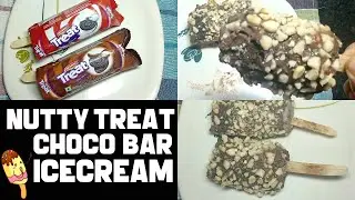Easy Nutty Treat Chocobar ICECREAM | LockdownRecipe | EiD Special | Binny Shrestha