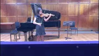 Prokofiev - Sonata for Solo Violin, Michelle Wang 13 years old