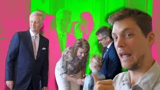 🤝👑 EMIEL DOET EEN HANDSHAKE MET DE KONING !! | Technopolis vlog
