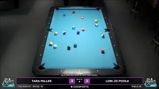 TARA MILLER vs LORI JO POOLE - THE POCKET - TABLE 19 | EvoSports
