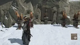 Ghost of Yōtei how to find the way to the upper  building (puzzle) Ps5