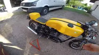 Yamaha RD250 first ride @48 HP