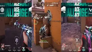 TSM vs. Squirtle Squad Highlights/Crazy Moments | VCT NA Stage 3 - Challengers 2