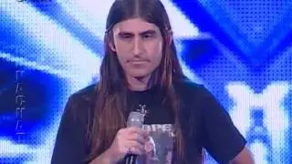 X Factor Albania - 8 Janar 2012 - Edmond Themeli