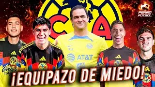 ¡TREMENDO EQUIPAZO! ¡EL BRUTAL 11 IDEAL DEL AMÉRICA SI SE CONCRETAN TODOS LOS FICHAJES!