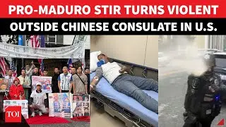 Violence In Los Angeles; &lsquo;Today Maduro, Tomorrow Xi!&rsquo;: Protesters ATTACKED At Chinese Consulate | US