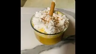 Golden Pumpkin Spice Latte PSL Recipe. Homemade Cozy Drinks