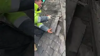 A day in the life at compass roofing #slate #work #construction #roofing