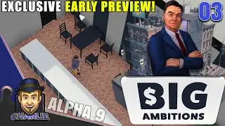 CREATING A FAST FOOD RESTAURANT! - Big Ambitions - Early Alpha - 03
