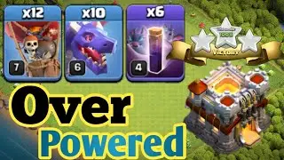 3 STAR ANY TH11 MAX BASE - DRAGON BAT SPELL (DRAG BAT) BEST TH11 ATTACK STRATEGY 2024 Clash of clans