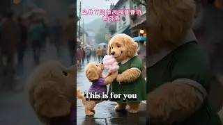 Golden Retriever mummy Working Hard to Raise His Puppies #goldenretriever #dog #viralvideo #usa