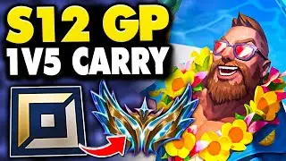 How To 1v5 CARRY as Gangplank Top in Season 12! (EVERY GAME)
