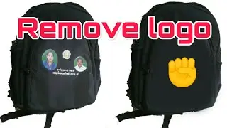 How To Remove Logo In Tamilnadu Government Laptop Bag Tamil
