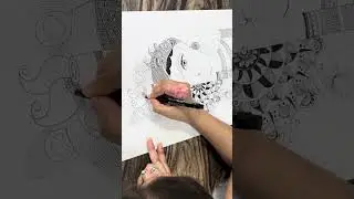 Krishna Mandala Making | calm and spiritual Art
