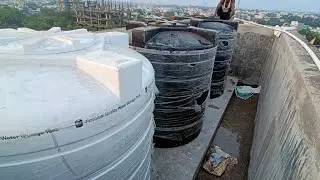 2000+2000+2000 LITER THREE WATER TANK FITING//PLUMBER WORK //PIPE FITTING