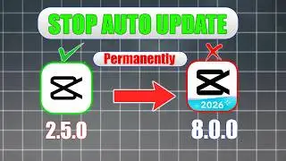How to stop auto update in capcut Pc