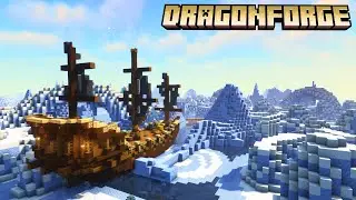 Into the Ice Maze! Exploring the Aquamirae Mod in Minecraft