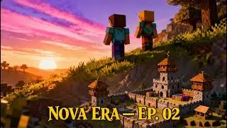 🔴 Minecraft AO VIVO &mdash; NOVA ERA: A SAGA | EP. 02 🌎⛏️