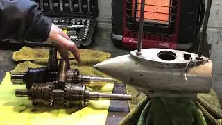 1963 40 hp Johnson Big Twin - Gear Swap - Part 11 of 12