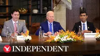 Watch again: G20 leaders attend second day of summit in Bali