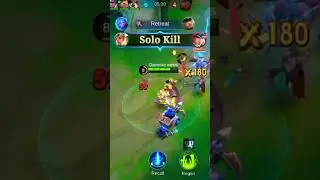 Minsitthar vs. Zilong...never say die..#mlbb