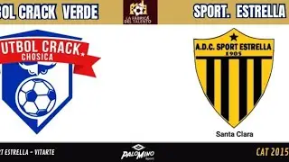 LA FABRICA DEL TALENTO  FINAL F9 CAT. 2015: FUTBOL CRACK  BLANCO X  SPORT ESTRELLA