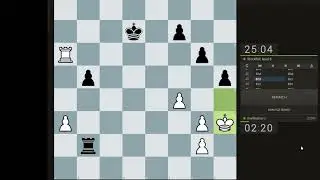 thefinalzero Draw with Stockfish lvl 8 66 Move Chess ♟️