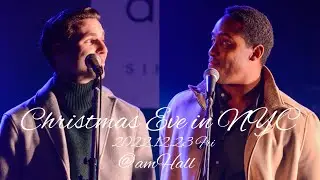 『Christmas Eve in NYC』221223 @amHall Casey Martin & Jamar Thompson 〜I Need You Christmas〜