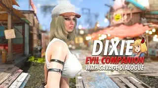Fallout 4 - DIXIE COMPANION - Truly Evil Companion With Savage Dialogue