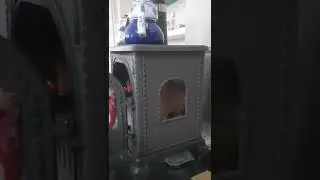 Şömine Soba Cam Temizliği Pratik Hesaplı Yol. Fireplace Stove Glass Cleaning Practice Way.