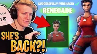Tfue BUYS His *OG* Renegade Skin BACK From the Item Shop! (SEASON 1 SKIN) - Fortnite Moments