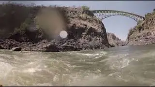 360 Video of River Rafting at Victoria Falls - Zimbabwe