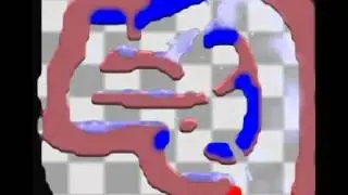 OECake water loop fun (2d simultion)