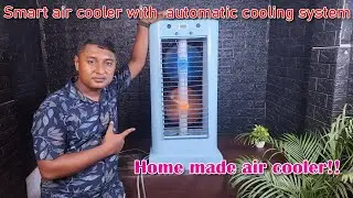 How To Make Air Cooler At Home || Home Made Air Cooler With Peltier Module || Smart Air Cooler