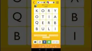 Word Trek Raccoon Level 3 Walkthrough