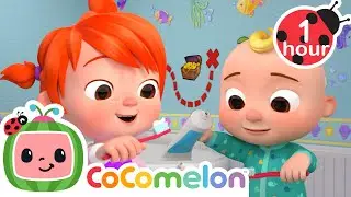 Healthy Habits ✨ Brush, Brush Your Teeth! 🦷🪥 Cocomelon | Community Corner 🌸| Kids Sing and Play