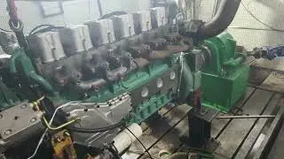 WD615.47 engine testing. If you need engine parts or truck parts, please contact me.