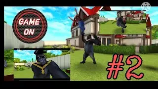 Gorilla attack on Uncle |scary stranger 3D| |GO BANANAS| |Level 2|