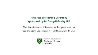 College of Law First Year Welcoming Ceremony 2024