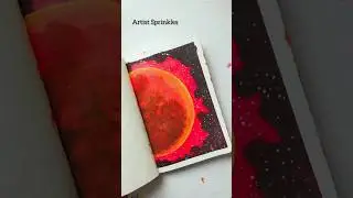 Space drawing idea 💡 #shorts #viralvideo #drawing #trending #art #space #galaxy #creative