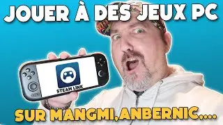 Tutoriel Steam Link : streamer ses jeux PC sur Mangmi Air X, RG556, RG557 et bien plus