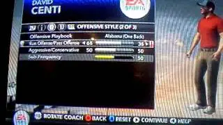 NCAA 12 Dynasty:David Centi(EP:1)