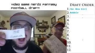 Video Game Nerdz Fantasy Draft Order