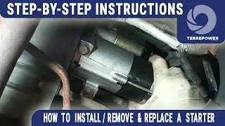 How to Install / Remove & Replace a Starter