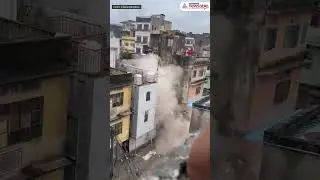 Multi-Storey Building Collapses Amidst Heavy Rains in Jaipur