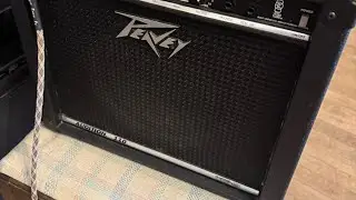 Peavey Audition 110 USA transtube - initial run through with stock speaker