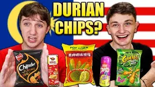 Americans Try MALAYSIAN Snacks for the First Time in Malaysia 🇲🇾