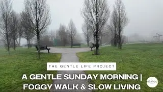 A Gentle Sunday Morning | Foggy Walk & Slow Living