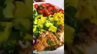 Chicken Avocado Salad#shorts #shortvideo #salad #avocado